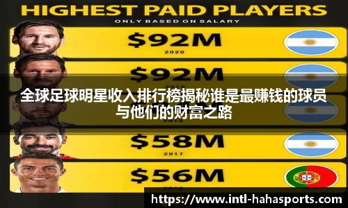 全球足球明星收入排行榜揭秘谁是最赚钱的球员与他们的财富之路